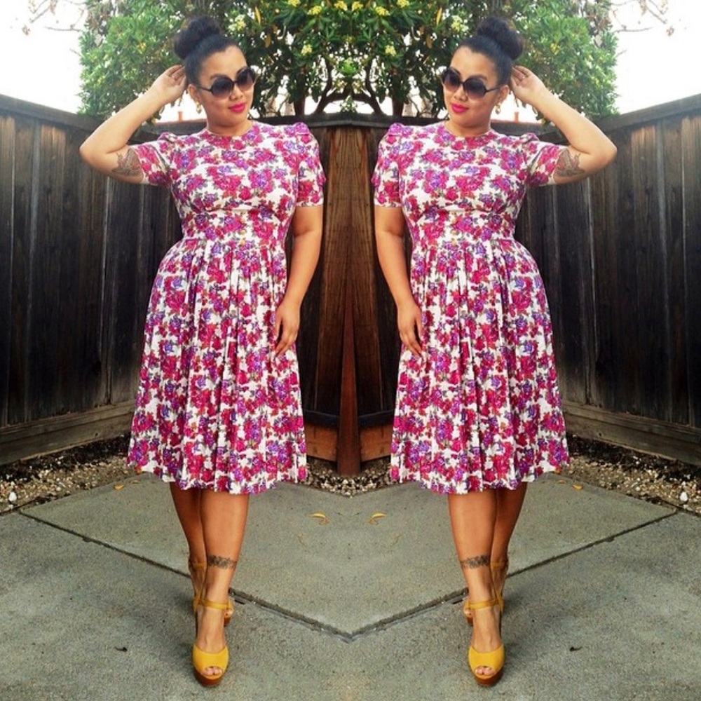 RARE VINTAGE- Miss Dorby Floral Dress